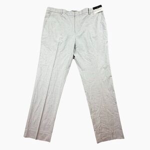 Joseph Abboud Dress Pants Light Gray Comfort Waist 42x32 NWT